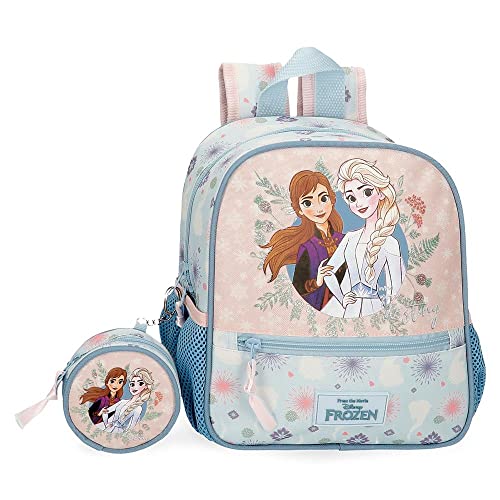 Disney Frozen Own your destiny Mochila Preescolar Azul 23x25x10 cms Poliéster 5,75L