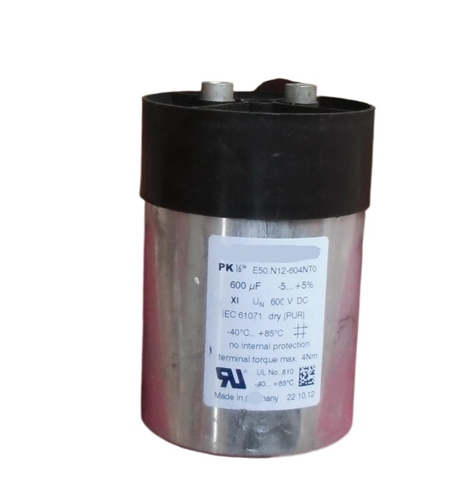 KSZHZYMGX 600UF 600V E50 N12-604NT0 Wind Inverter Energy Storage Film Capacitors 1pcs