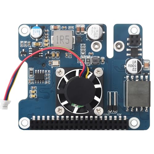 ノーブランド品 PI5 PoE モジュール HAT ファン PCIe to M.2 NVMe SSD 拡張ボード スターターキット for RPI RasPi ラズパイ5 ラズベリーパイ5 互換性 Raspberry Pi 5 電子部品 プロジェクト 4GB 8GB 16GB RAM アクセサリー 電子工作 セット の商品画像 2