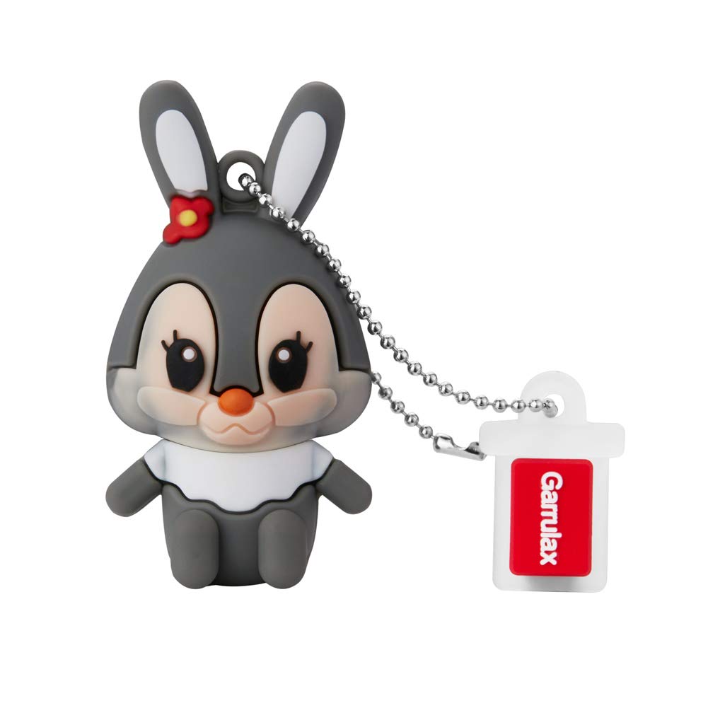 USB Flash Drive, 8GB / 16GB / 32GB USB 2.0 Updated Waterproof USB Memory Stick Date Storage Pendrive Thumb Drives (32GB, Gray Rabbit)