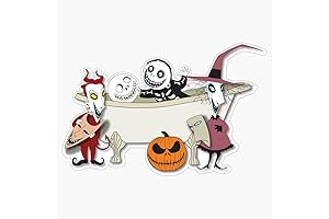 Lock, Shock, and Barrel - Nightmare Before Christmas Sticker
