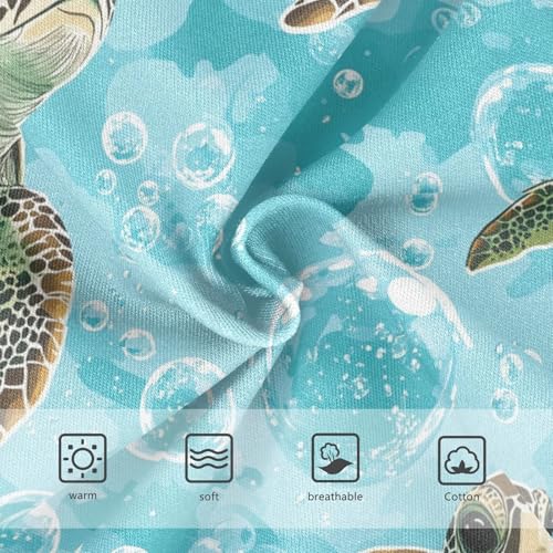 Wusikd Turtle Girls' Underwear Cotton Bubbles Girls Briefs Soft Toddler Underwear 2T3