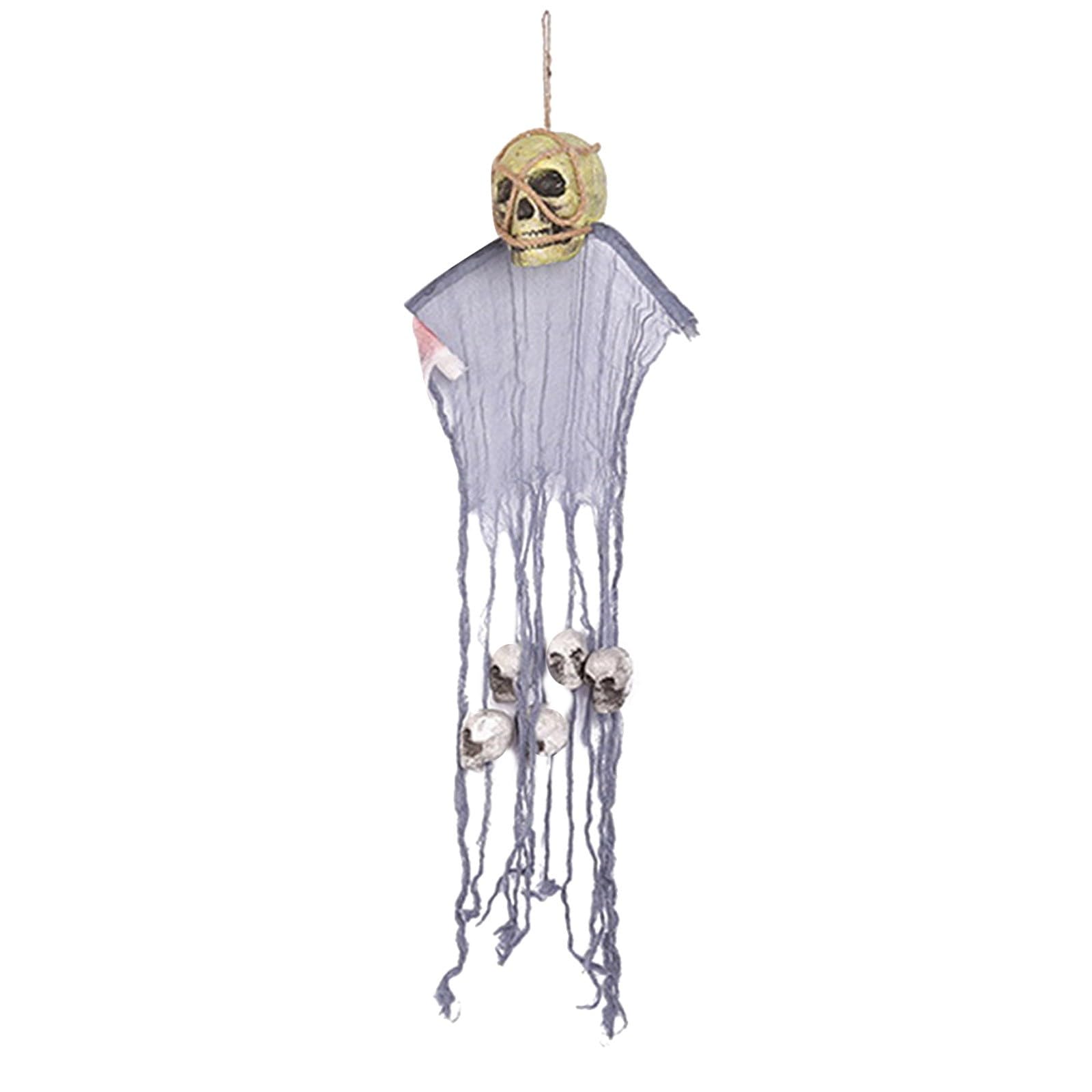 Halloween Decoración Fantasma Colgante Esqueleto 380x160cm