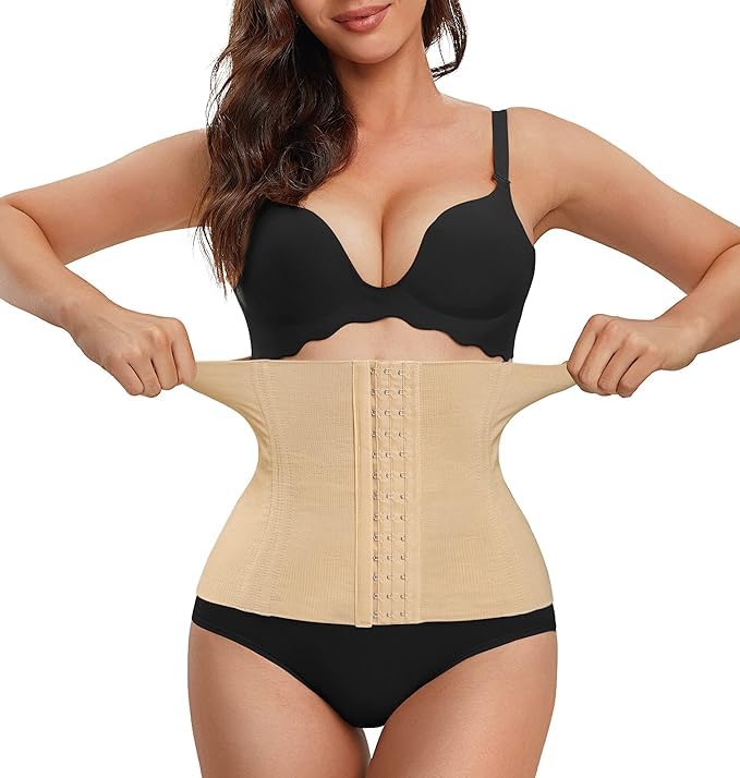 Tummy Slimmer Breathable Shapewear Waist Trainer Corset for Weight Loss Sport Workout Girdl Back Support Slimming Belt Cincher Body Shaper for Women BCA_TMYBALT400B1-image-14