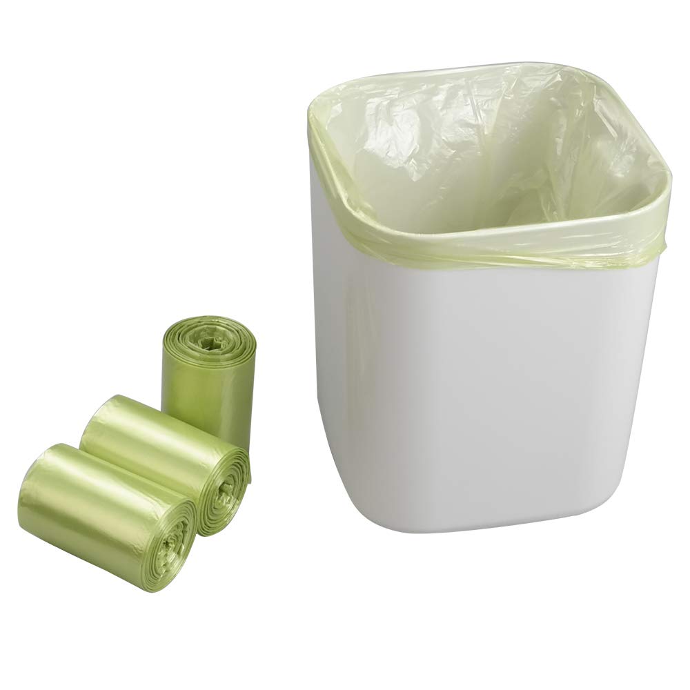 Teyyvn Bolsas de basura para perros con dispensador, 1400 bolsas sin perfume para excrementos (verde)