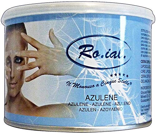 roial Cire dépilatoire Azulene Vase Ro.Ial 400 ml Scadacera Ceretta Offerta - 500 g