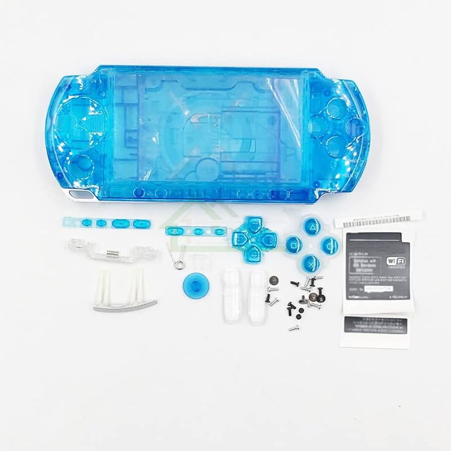 その他 psp3000 Amazon.com: Full Shell Housing Case Cover with Buttons Kit