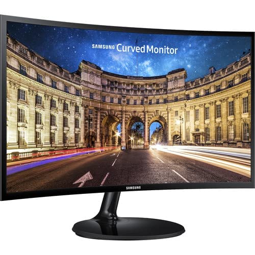 Samsung SALC24F390FH/BPH Cf390 24 Inch 16:9 Curved Lcd Fhd 1920X1080 Curved Desktop Black Monitor thumb #1