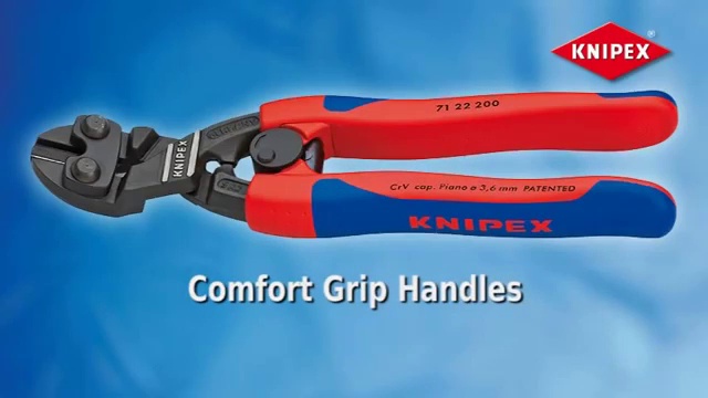 KNIPEX 71 01 200 SBA High Leverage Cobolt Cutters, 8-Inch | bolt