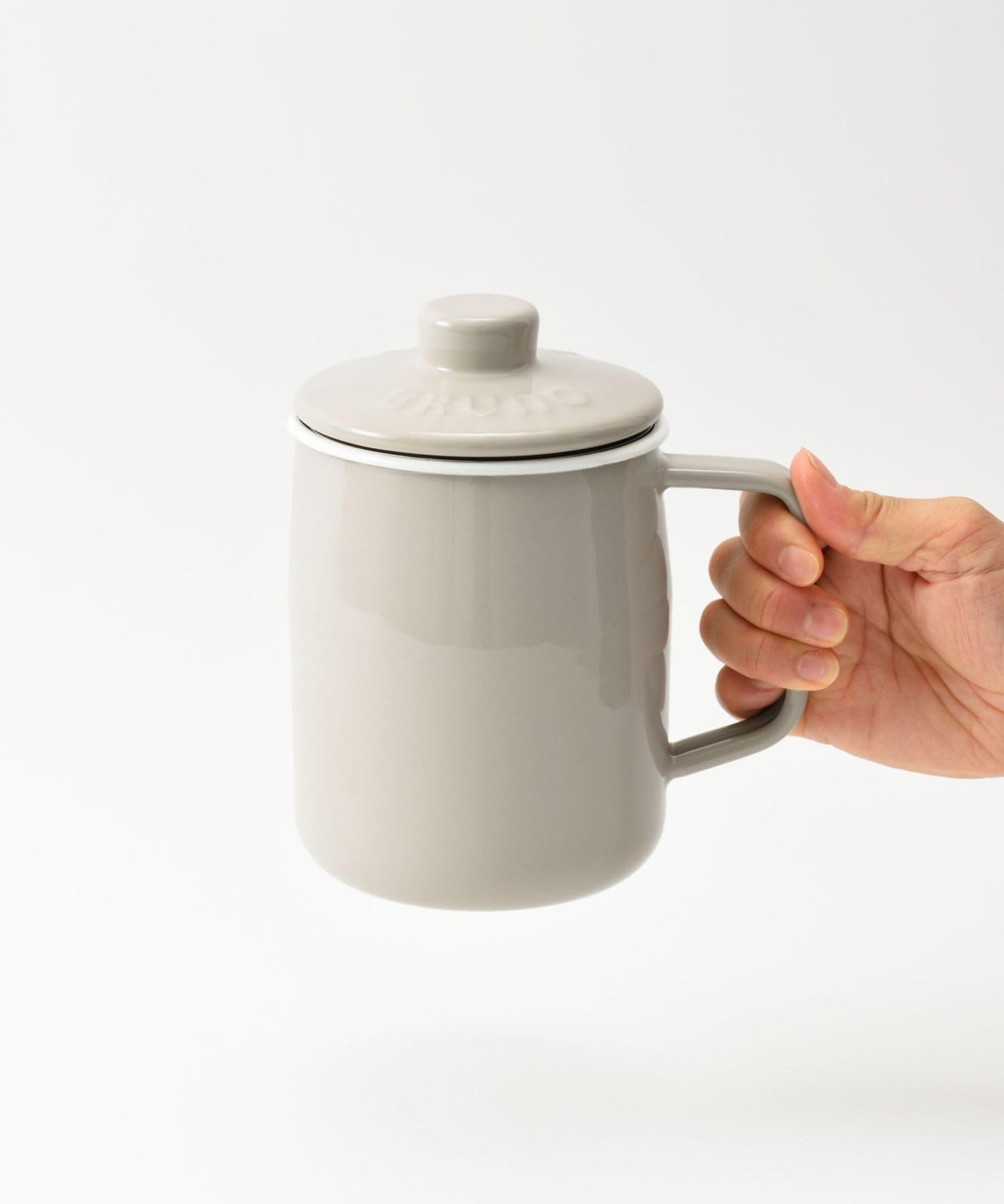 Amazon｜BRUNO ホーロー オイルポット 1.0L 富士ホーロー コラボ 琺瑯