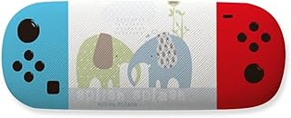 Splash Elephant Blue Green - Custodia per occhiali da sole, motivo: elefante