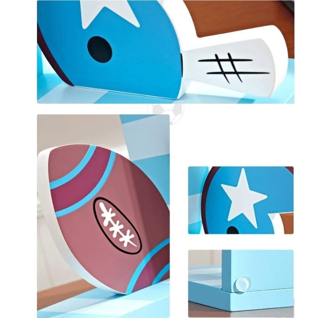 Sujeta Libros Estanteria Sujetalibros Elegantes Modelo de Bola decoración sujetalibros Libros Modernos Antideslizantes Tapones para Libros Sujetalibros