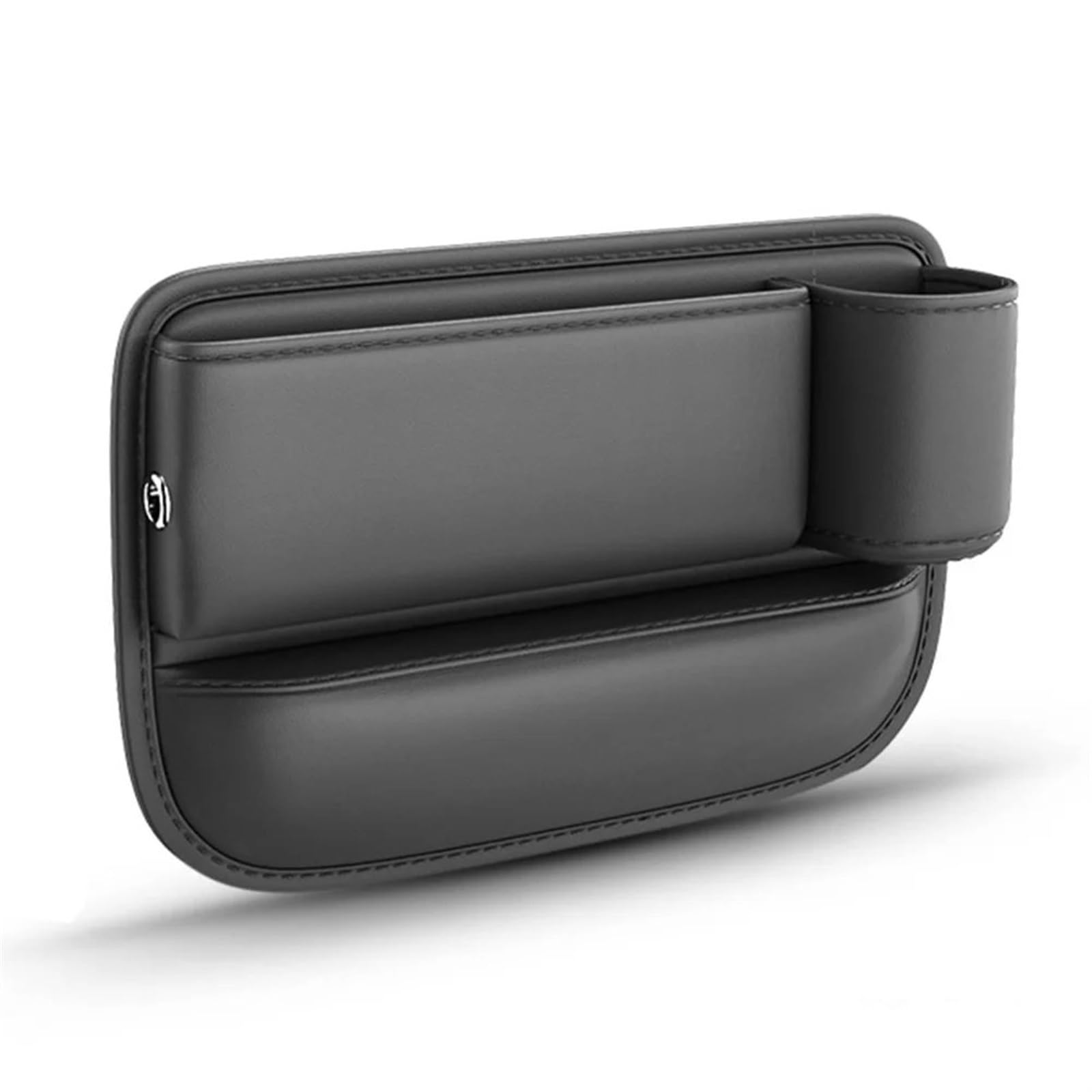 Lspbfkq Car Trim Interior Universal Car Seat Gap Organizer PU Leather Auto Console Side Pocket Crevice Storage Box Interior(C Right)