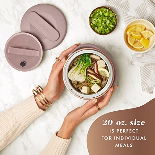 Crock-Pot 20-Ounce Electric Lunch Box Portable Food Warmer Blush Pink | Perfect for Travel Car On-the-Go | Spill-Free Dishwasher-Safe (Pack of 4) by Crock-Pot - Image 2
