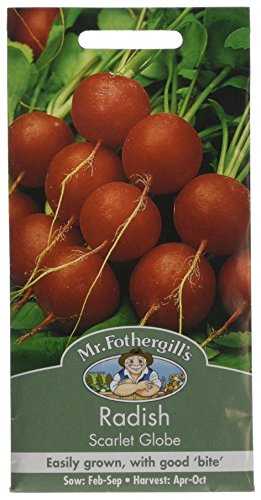 Mr Fothergill's 12894 Radish Scarlet Globe Seeds, Brown