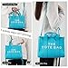 Oncjeys PU Tote Bag for Women Simple Large-Capacity Tote Bag Handbag Zipper Fashion Tote Bag Medium