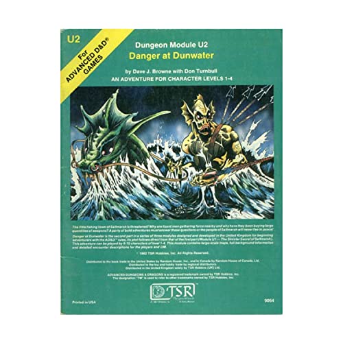 Danger at Dunwater: An Adventure for Character Levels 1-4 (Advanced Dungeons & Dragons)
