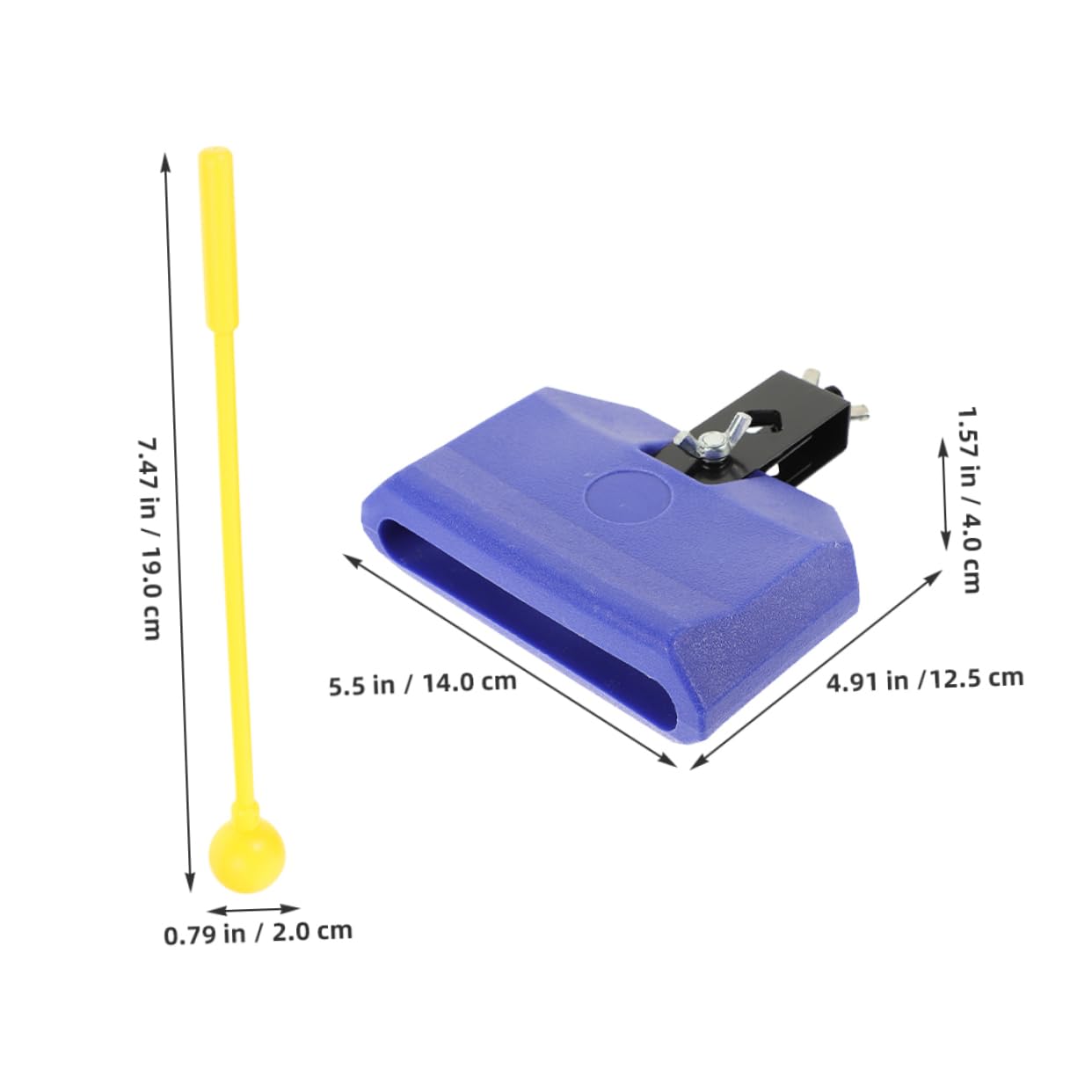 GOOHOCHY 2 Sets Jam Blocks Drum Kit Accessories for Kids Beginner Drum Sticks Noise Reduction