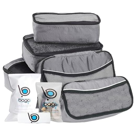 Verpackungswürfel 5pcs Wert Set für Reisen
