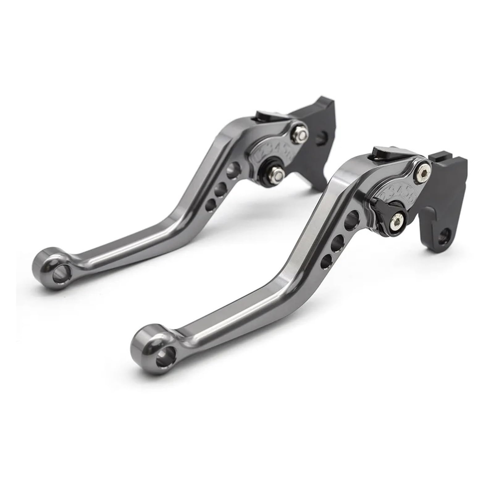 Pdaazvg Gray 147Mm Brake Lever Handle For Lexmoto Lxr 125 Euro 5 Sy125-10-E5 Motorcycle Adjustable Brake Clutch Lever Motorcycle Lever Blades(Gray 147Mm)