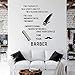 ANFRJJI Barber Shop Wall Decals – PVC Removable Stickers for Hair Salon and Beauty Studio Decor – Stylish Wall Art for Barbershop – 21