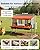 VEVOR Chicken Nesting Boxes, 3 Compartments, with Support Legs, Easy Egg Collection, Galvanized Steel and High-Strength Plastic, Roll Away Nesting Boxes for Chickens and Hens Laying Eggs, Orange
