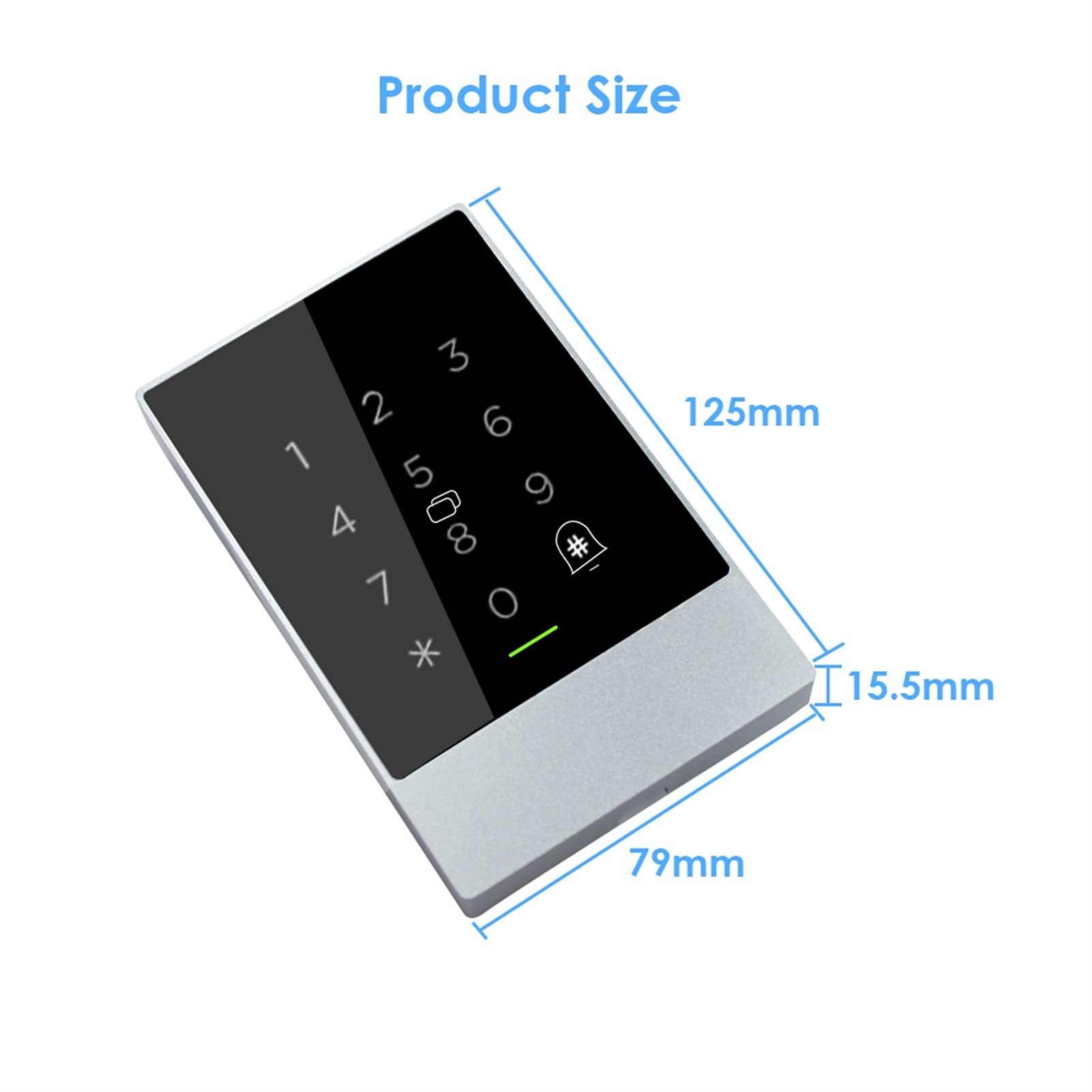 Automatyczne Samozamykacze, Bluetooth Ttlock Control Card Reader Smart Phone APP 13.5 6 MHZ. Klawiatura kontroli drzwi do