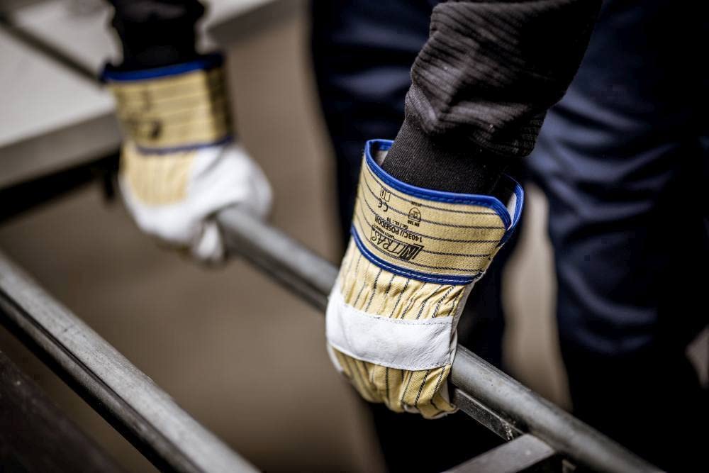 Nitras 1403C // Gants en cuir de vachette POSEIDON