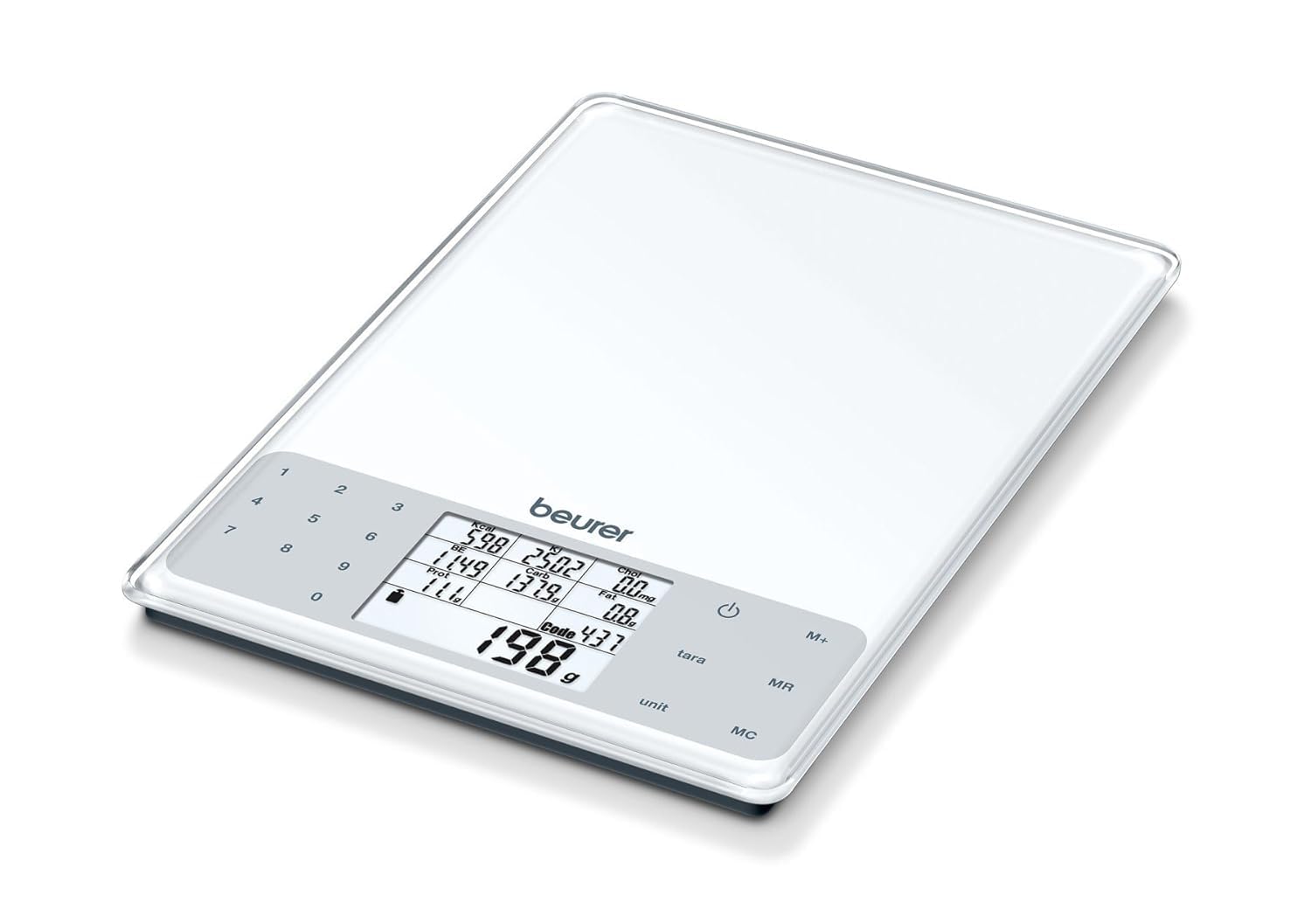 Beurer DS 61 Balance d'analyse des valeurs nutritionnelles