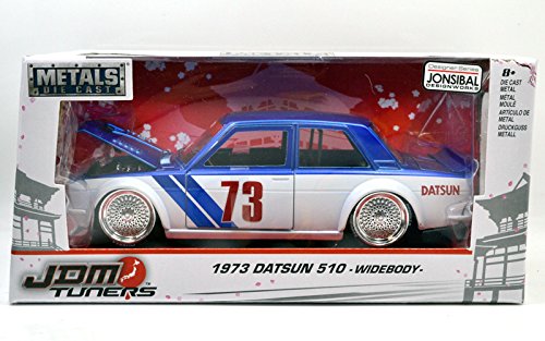 送料込み　JADATOYS 1:24 JDM TUNER 1973 Datsun JADATOYS 1:24 JDM TUNER 1973 Datsun 510 Advan ミニカー
