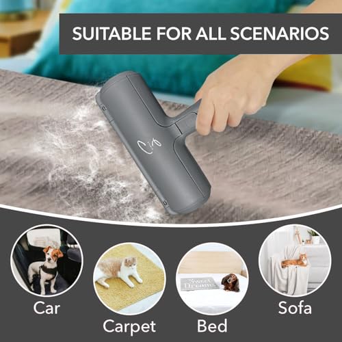 Image of Sirius Reusable Multi-Surface Pet Hair Remover & Lint Roller - an Effective Tool for Removing Dog and Cat Hair from Furniture, Couch, Clothing, Bedding, and Carpet