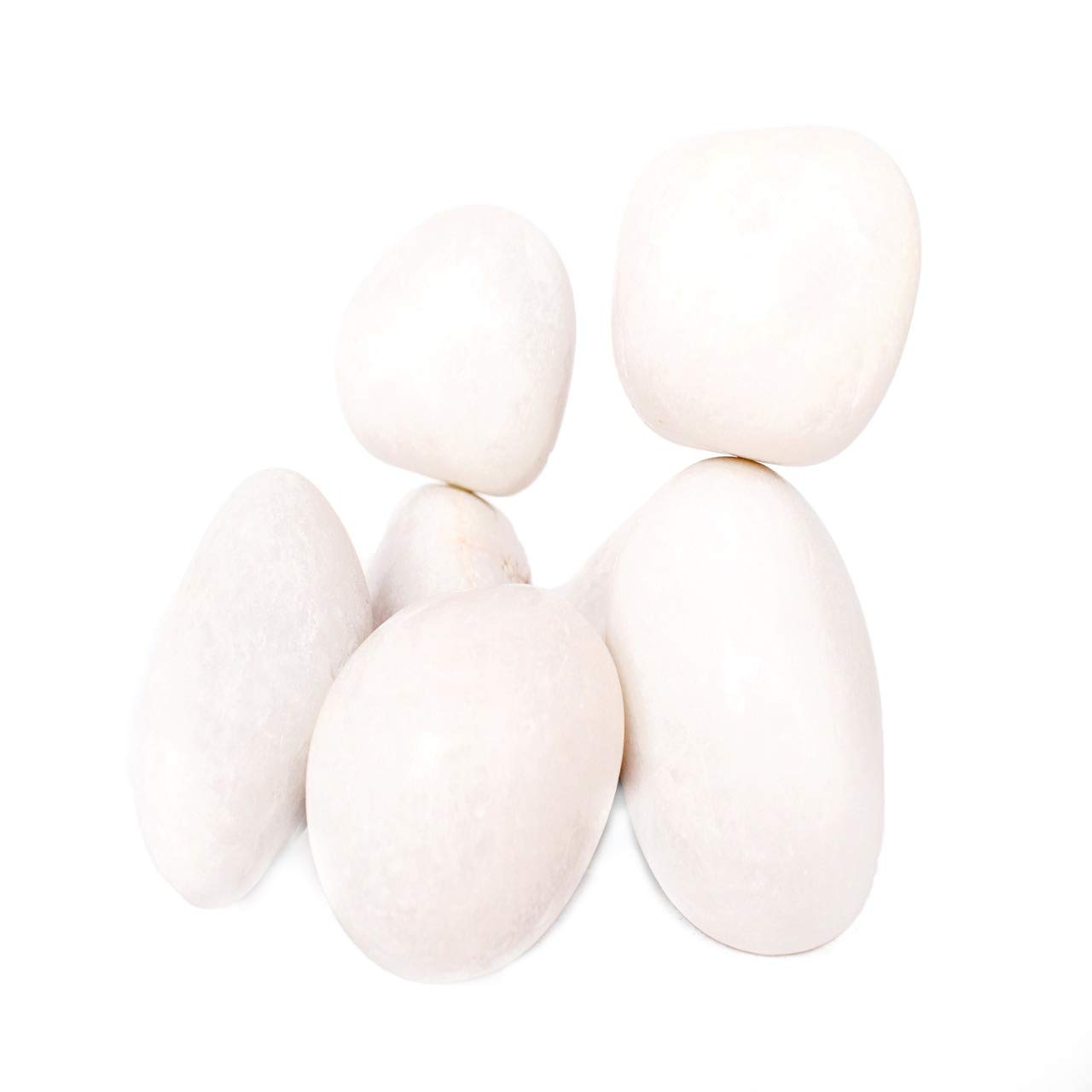Power Stone Decorative Coloured Large Size Marble Stone Pebbles for Vase Filler Plant Pots Home Aquarium Fish Tanks Landscape Outdoor Garden Decoration (White, 5Kg) (B09GYKN5SG) Amazon Price History, Amazon Price Tracker
