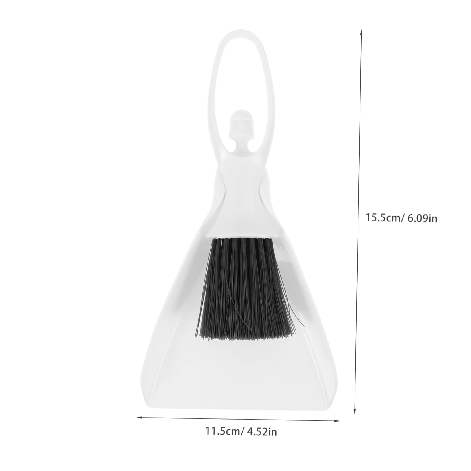 CIYODO Portable Cleaning Tools Small Broom Dustpan Set for Pet Cage Home and Car Interior