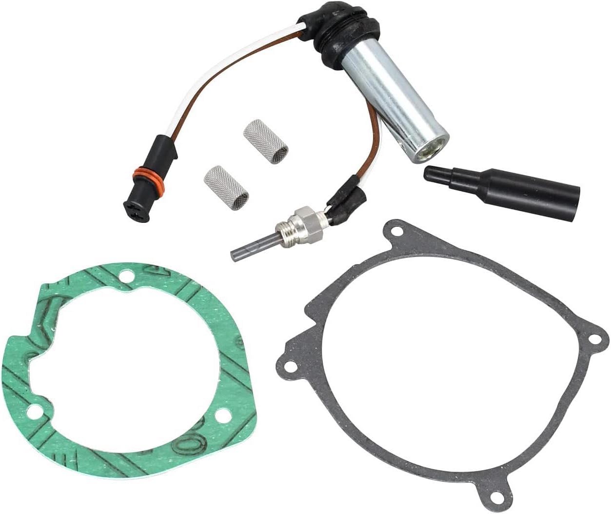 Kit de réparation de bougie de préchauffage, kit d'entretien pour chauffage de stationnement D2 pour Eberspacher Airtronic Espar Heater D2, 2 kW Air 12V, remplace 252069011300 252069100102