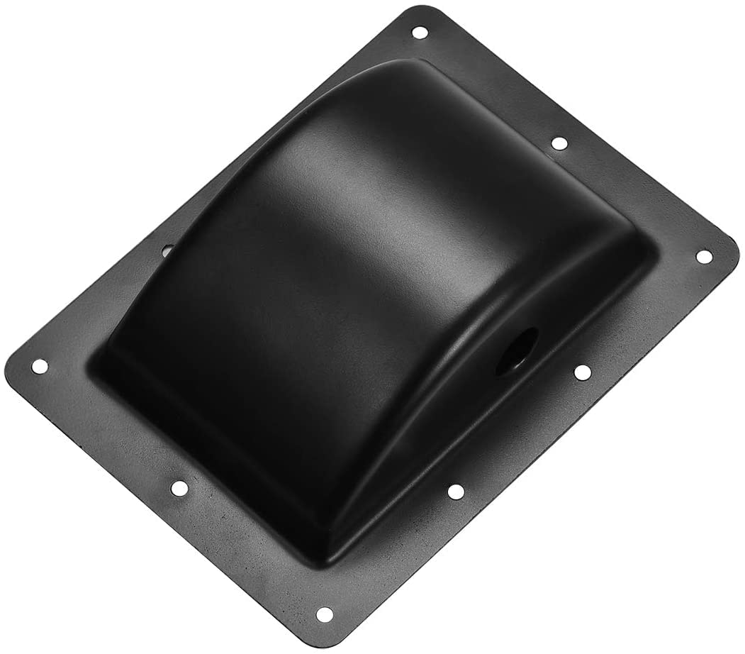 XYWHPGV Encastré Haut-Parleur Poignée Grap Holder Pocket Style Remplacement Haut-Parleur Audio Cabinet Box Poignées Métal Noir 2pcs(f72f9 30880 3d144 a00ca 9f17c 9095b