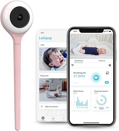 Lollipop Smart WiFi Baby Monitor