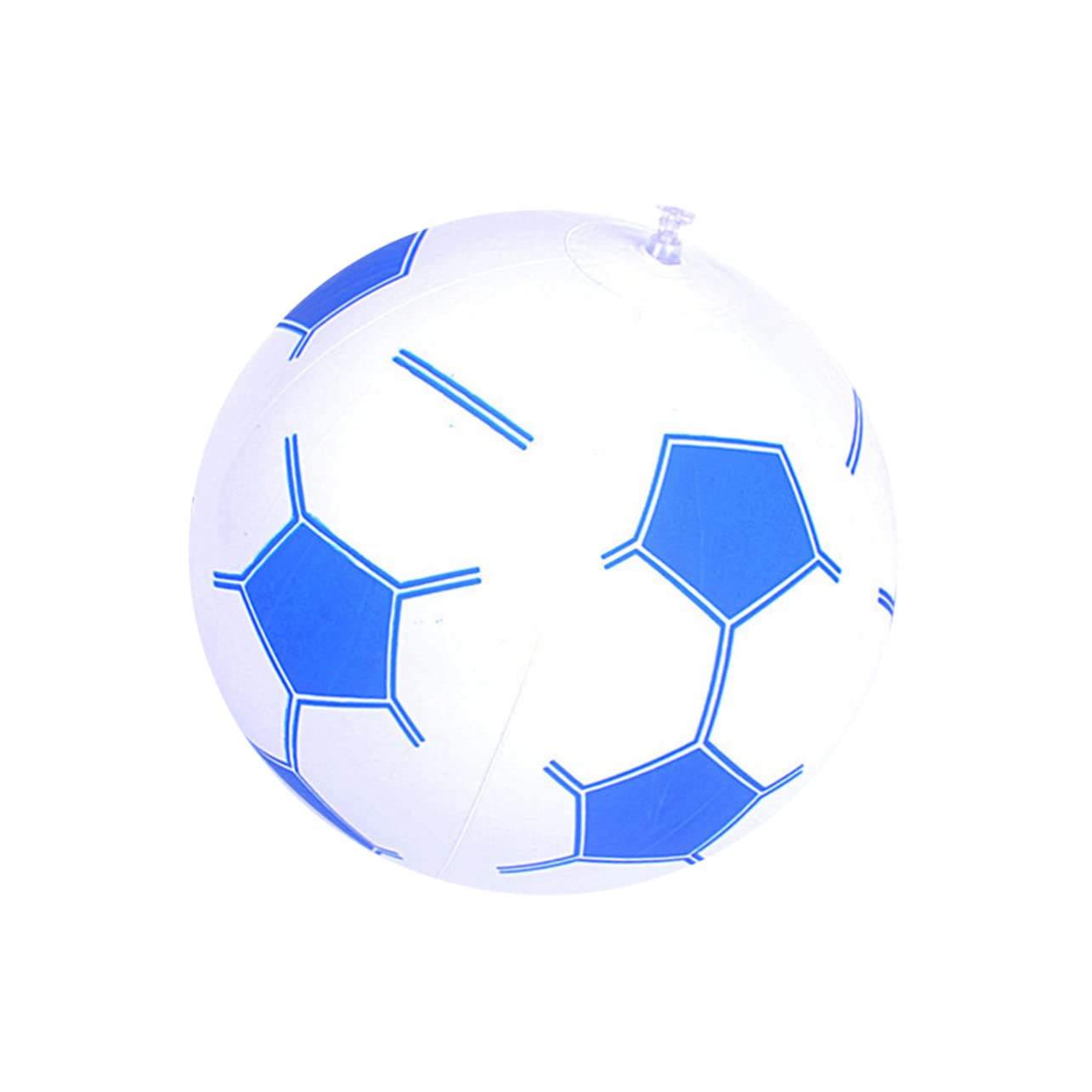 Yardwe 3Pcs Inflatable Soccer Balls for Party Decorations Random Color Easy to Inflate Safe and Elastic Football for and Celebrations Random Color