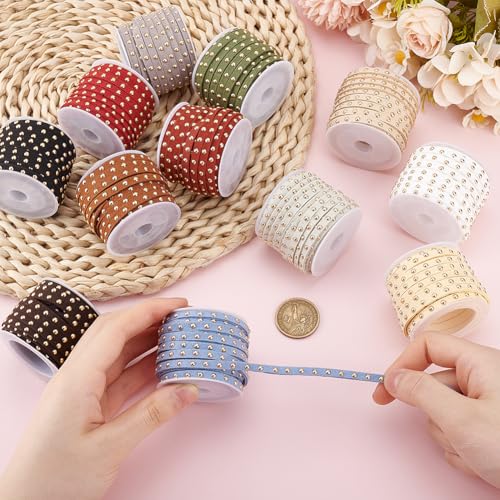 Cordón de gamuza sintética para crear joyería artesanal y complementos boho chic 4