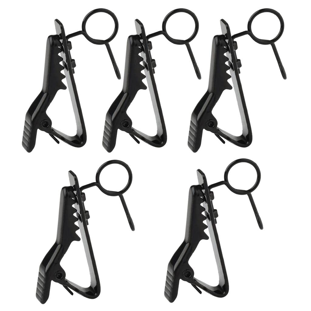 SECRET DESIRE 5 Pieces Ring Type Mini Clip-on Lavalier Microphone Clip Lapel Mic Holder-picture-10