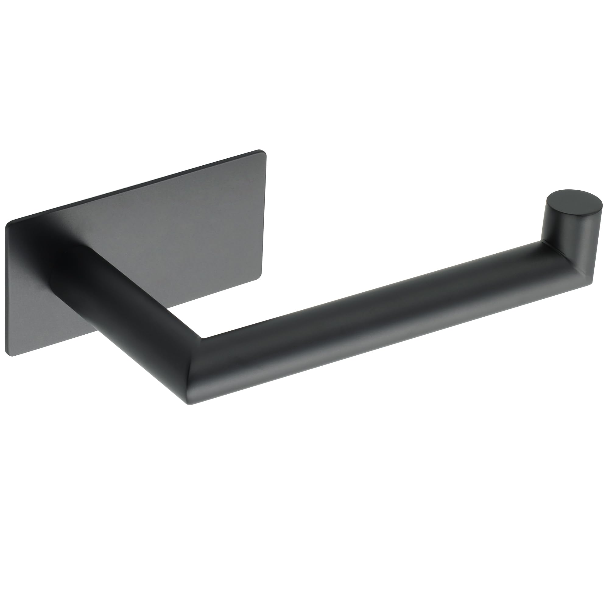 Porte-rouleau Papier Toilette Sans Perçage - Acier Inox 304, Adhésif Puissant | Pour Salle De Bain, Cuisine (16.8 Cm)