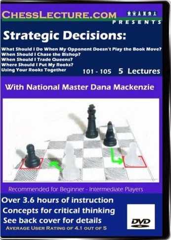 Strategic Decisions - Chess Lecture - Volume 3 Chess DVD