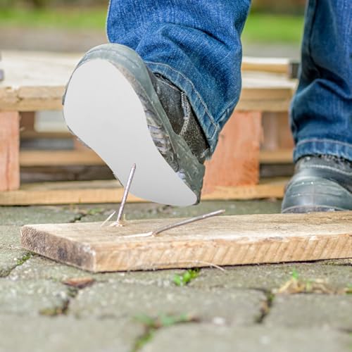 Plantillas de acero inoxidable anti-punción para zapatos de trabajo miniatura 7
