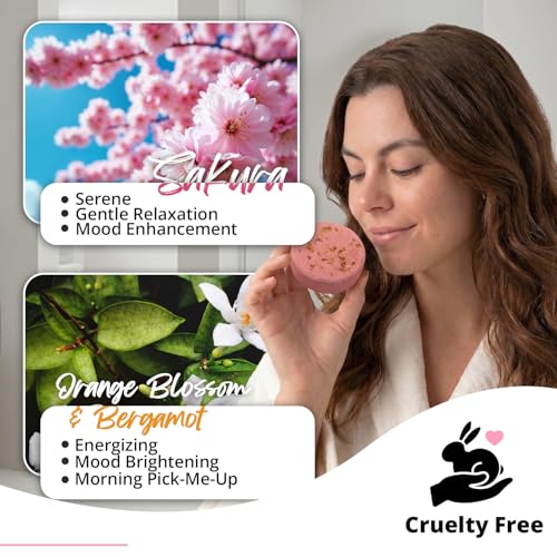 Image of Shower Steamers Aromatherapy SWCANDY 8 Pack Gifts for Mom - Wife, Daughter, Grandma, Women, Sister and Teen Girls Natural Essential Oils Home Spa Self Care Stress Relief Relaxation