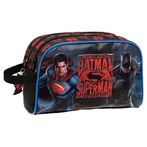 Neceser adattabile doppio scompatimento Batman vs