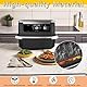 Spritzschutz für Ninja Foodi Flexdrawer 10,4 L Heißluftfritteuse AF500EU, Ninja Heißluftfritteuse Zubehör, Ninja AF500EU Silikon Air Fryer Spritzschutz, Faltbarer Ninja Airfryer Spritzschutz Zubehör