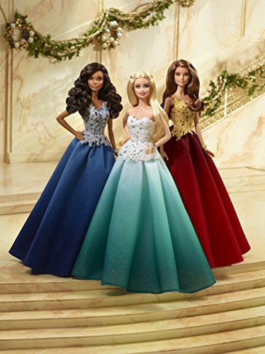 Barbie Mattel DGX99-2016 Holiday blauen Kleid – Bild 7