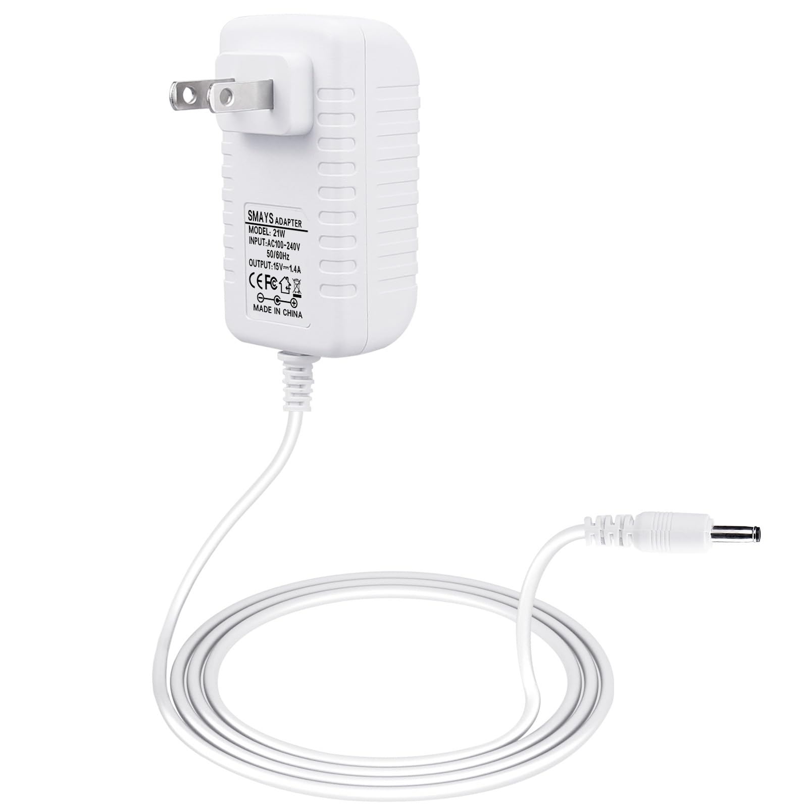 21W Power Cord Replacement for Alexa Echo 1st Generation, Echo 2nd Generation, Echo Show (1st Gen), Echo Plus (1st Gen), AC Adapter Charger