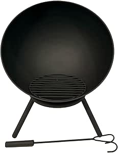 Jet-Line Navaro Outdoor Living Fire Pit for Garden and Patio, 60 cm ...