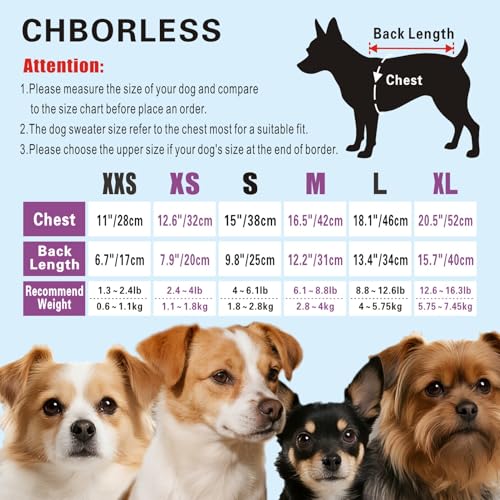 Image of fleece Pet Dog Classic Knitwear Sweater Warm Winter Puppy Pet Coat Soft Sweater Clothing for Small Dogs (XXS, Brown, 1 count)