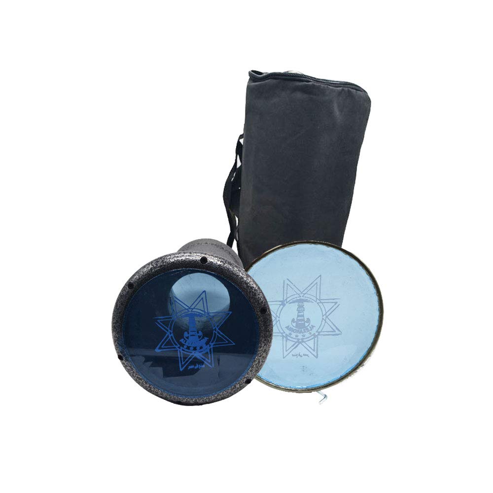 Darbuka Egitto percussione professionale 6 viti in allumino (vari colori)